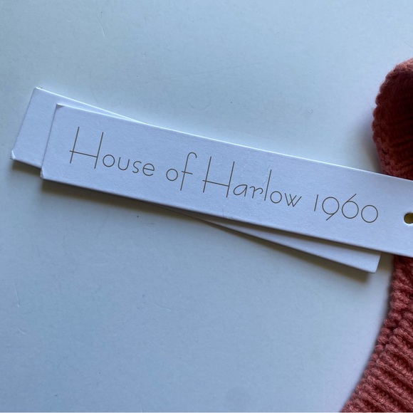 House of Harlow 1960 Crochet Knit Cropped Sleeveless Sweater M Medium NWT - Picture 7 of 10